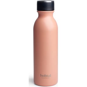 Bohtal Insulated Flask - Coral Pink (600ml) Coral Pink