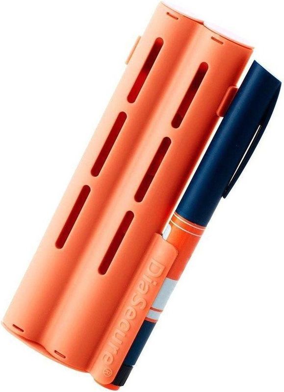 DiaSecure - 4-in-1 Diabetes Management Reis Systeem - Zwart - Kunststof