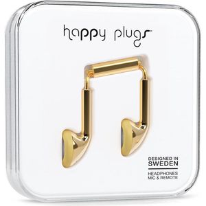 Happy Plugs - Earbud - In-ear Oordopjes - Goud