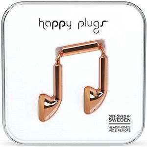 Happy Plugs Earbud - In-ear oordopjes - Rosegold