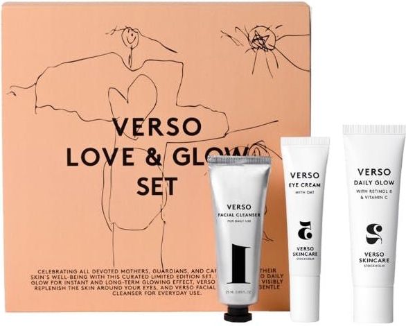 Verso - Glowing Kit - Skincare Set - Inclusief SPF50 en Glow Crème - 70 ml