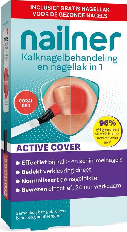 Nailner Active Red 30 ml + 8 ml