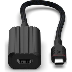Unisynk 10377 USB grafische adapter Zwart (HDMI, 5 cm), Data + Video Adapter, Zwart