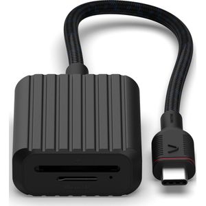 Unisynk Usb-C naar Kaartadapter Zwart (USB 2.0), Geheugenkaartlezer, Zwart
