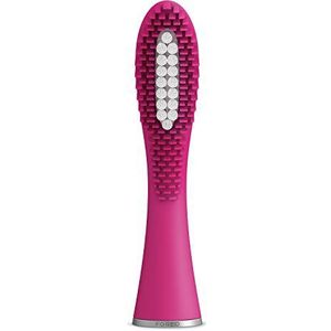FOREO - ISSA Mini Hybrid Brush Head - Wild Strawberry - PBT-polymeer en Siliconen