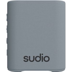Sudio - S2 - Bluetooth-luidspreker - Grijs - Draadloos - Waterdicht IPX5