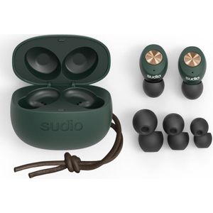 Sudio - Tolv - Draadloze In-Ear Koptelefoon - Groen - Bluetooth 5.0