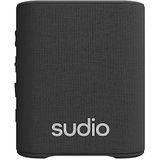 sudio S2 Bluetooth-luidspreker met luid geluid en diepe bas, lange afspeeltijd, IPx5, waterdicht, Bluetooth 5.3 TWS Pairing, draagbare compacte draadloze luidspreker voor thuis, buiten