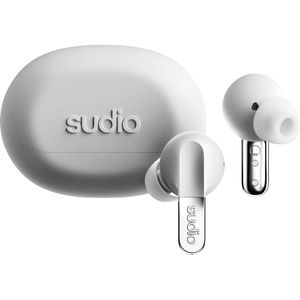 Sudio - N3 Pro - Draadloze Bluetooth Oordopjes - Wit - Actieve Ruisonderdrukking
