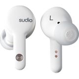 Sudio - A2 - Draadloze Oordopjes - Wit - Active Noise Cancellation