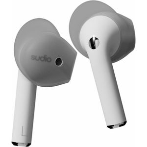 Sudio NIO - Hoofdtelefoon - In Ear - Gesprekken & Muziek - Wit - Binaural - Zweetbestendig (Draadloze), Koptelefoon, Wit