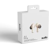 Sudio A1 Pro - Draadloze Koptelefoon - Beige - ANC - 5 uur Luistertijd