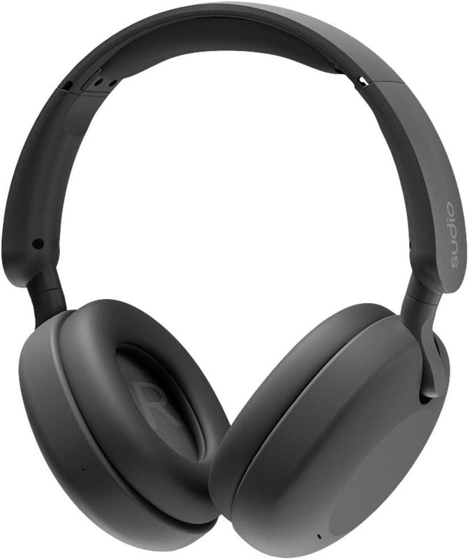 Sudio - K2 - Over-Ear Koptelefoon - Zwart - Hybride Actieve Ruisonderdrukking