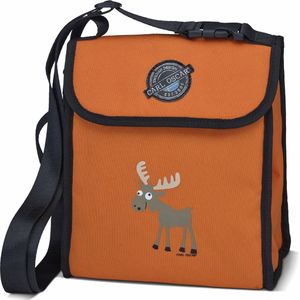 Carl Oscar Pack n' Snack™ - Cooler Rugzak-Rendier Oranje Dubbel geïsoleerde Koeltas 5 Liter