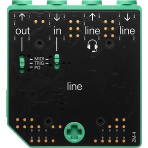 Teenage Engineering Ground Loop Isolator, Hoogwaardige opslagonderdrukkingskabel van Feintech (Compact, Lichtgewicht en Effectief, Filter Kabel, 100 mm Lang, 3,5 mm TRRS Audio Kabel)