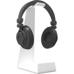 Multibrackets - Aluminium Design Standaard voor hoofdtelefoon - Koptelefoon houder wit