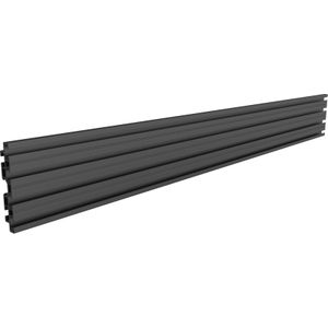 Multibrackets 8021, Rail, Zwart, Aluminium, Wand/paal, 2 kg, 1000 mm