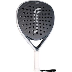 RS Sports Padel Racket Rialto Pro Light met RS 3D-technologie Lichtgewicht ontwerp Vorm Traan Drop Gemakkelijk te spelen met Ideaal voor spelers met schouderpijn Gezicht 3K Carbon Zwart & Wit