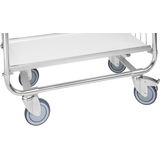 Kongamek Bordwagen verzinkt mit 2 laminierten B&#246;den 1395x470mm und Bremse