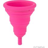 Intimina - Lily Compact Cup maat B - kleine menstruatiecup met plat opvouwbaar compact design