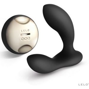 LELO HUGO Prostaatstimulator voor de Man Black, op Afstand Bedienbaar Vibrerend Prostaatstimulerend Speeltje voor Mannen