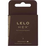 LELO HEX Respect XL Condooms - 12 Stuks