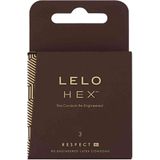 LELO HEX Respect XL Condooms - 12 Stuks