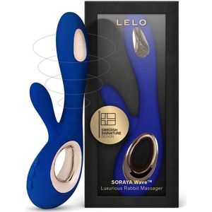 Lelo - Soraya Wave Rabbit Vibrator Blauw