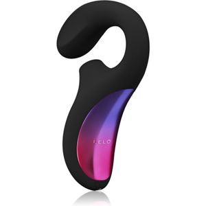 Lelo Enigma vibrator met clitorsstimulator Black 17 cm