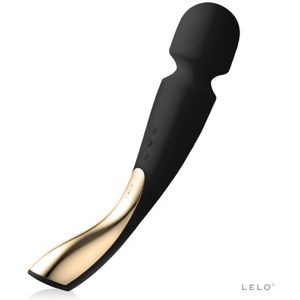 LELO Smart Wand 2 - middelgrote massage vibrator (zwart)