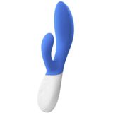 LELO INA WAVE 2 bunnyvibrator California Sky voor vrouwen met Wavemotion-technologie en 12 trilstanden