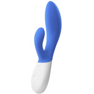 LELO - Ina Wave 2 - Rabbit Vibrator - California Sky Blauw