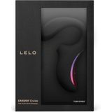 Lelo Cruise Dual Stimulation Sonic Massager vibrator met clitorsstimulator Black 17 cm