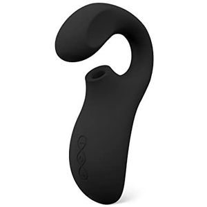 LELO ENIGMA Cruise Dubbele Vibrator, Waterdicht Intiem Apparaat met 8 Trilstanden, Black