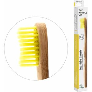 Humble Brush Bamboe Tandenborstel geel
