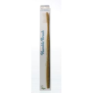 The Humble Co. Brush Adult Bamboo Tandenborstel Medium 1 st