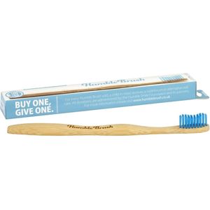 The Humble Co. Bamboo Toothbrush Adult Medium Blue