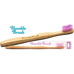 Humble Brush -Bamboe Tandenborstel- Volwassenen- Medium - Purple