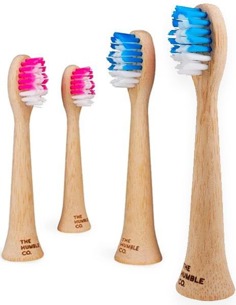 Opzetborstels - Bamboe - 4-pack - Geschikt voor Philips Sonicare