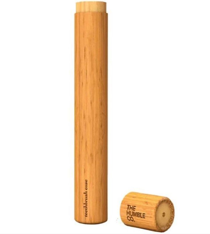 The Humble Co - Tandenborstelkoker - Bamboe - Ideaal Voor Op Reis