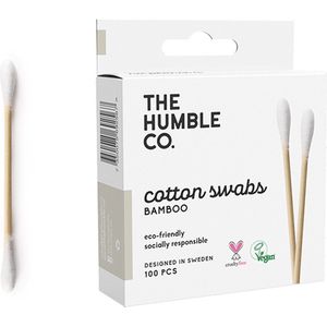 Bamboe wattenstaafjes - Wit - Milieuvriendelijke oorstokjes - eco friendly Cotton Swabs