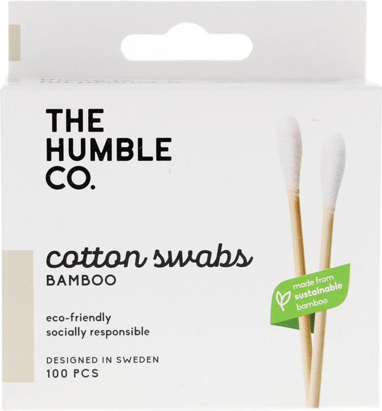 Bamboe wattenstaafjes - Wit - Milieuvriendelijke oorstokjes - eco friendly Cotton Swabs