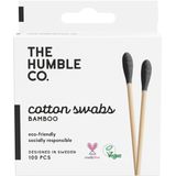 The Humble Co. Bamboe wattenstaafjes - zwart