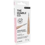 The Humble Co Interdental borstel 0.40 mm roze 6 stuks