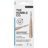 The Humble Co Interdental borstel 0.60 mm blauw 6 stuks