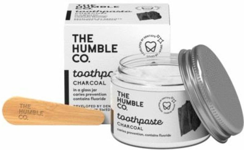 Tandpasta Zero Waste - Houtskool met fluor Houtskool - Vegan - 50ml -  Duurzaam