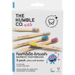 Bamboe tandenborstels - kids - 5 stuks
