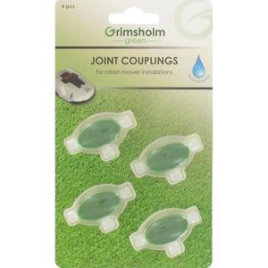 Grimsholm green gesplitste koppeling - robotmaaier - 4 stuks - vochtbestendig - max 50V - wit - groen