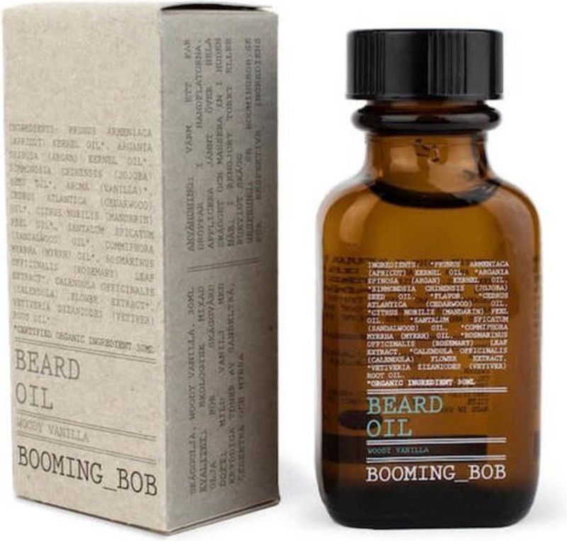 Booming Bob Beard Oil Woody Vanilla