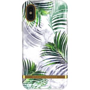 Richmond & Finch Wit Marmer Tropics Behuizing - iPhone X/XS